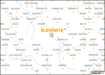 map of Alemparte