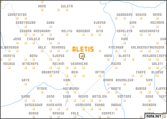 map of Āletʼīs