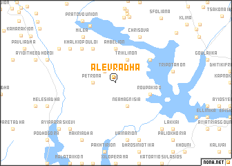 map of Alevrádha