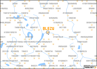 map of Alezu