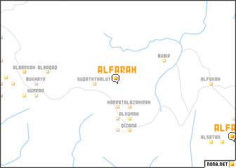 map of Al Faraḩ