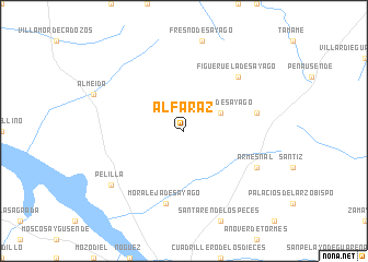 map of Alfaraz