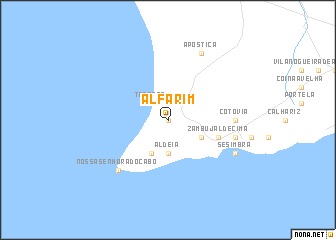 map of Alfarim