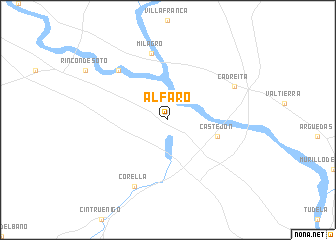 map of Alfaro