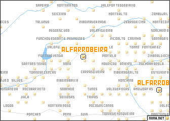 map of Alfarrobeira