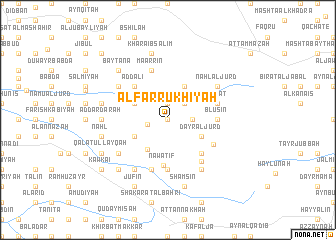 map of Al Farrūkhīyah