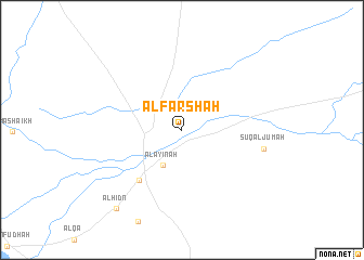 map of Al Farshah