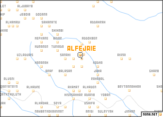 map of Al Fejaie