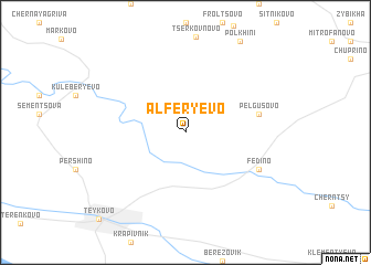 map of Alfer\
