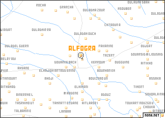 map of Al Fogra