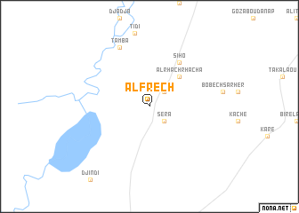 map of Al Frèch