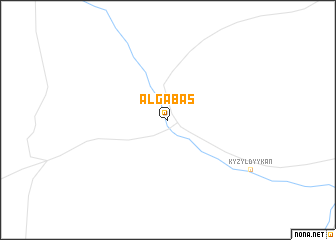 map of Algabas