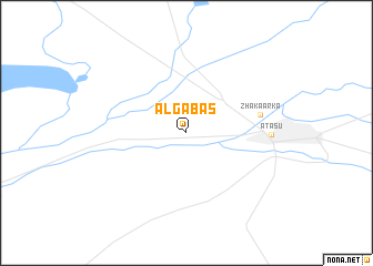 map of Algabas