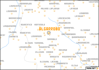 map of Algarrobo