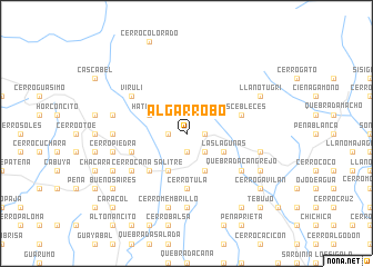 map of Algarrobo