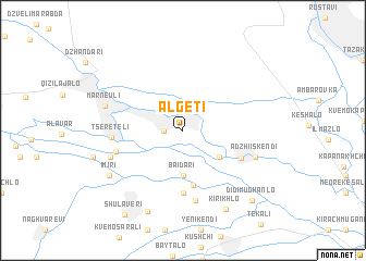 map of Algetʼi