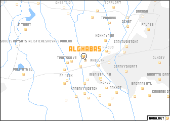 map of Alghabas