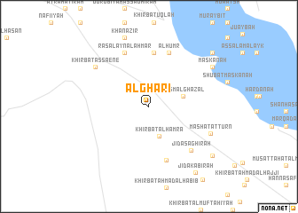 map of Al Ghārī