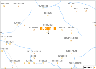 map of Al Ghawb