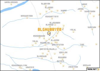 map of Al Ghubayrāʼ