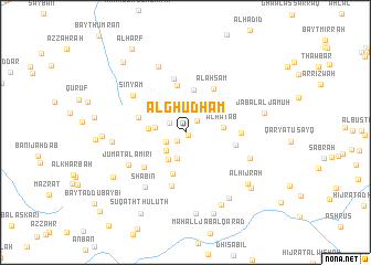 map of Al Ghudham