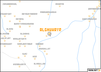 map of Al Ghuwayr