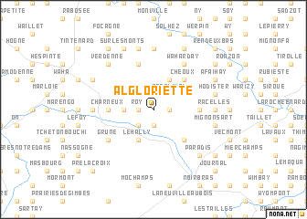 map of Al Gloriette
