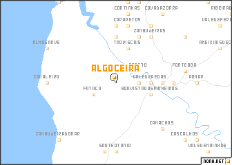 map of Algoceira