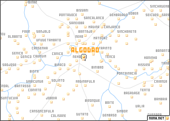 map of Algodão