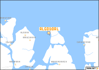 map of Algodoal