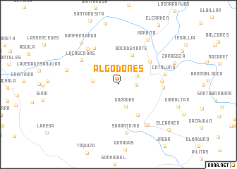 map of Algodones