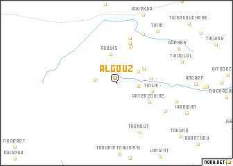map of Algouz