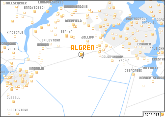 map of Algren