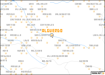 map of Alguerdo