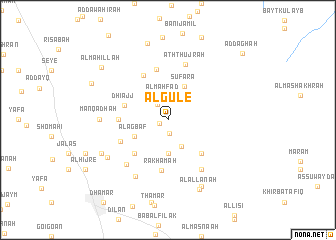 map of Al Gule