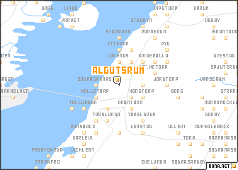 map of Algutsrum