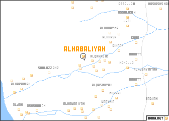 map of Al Habālīyah