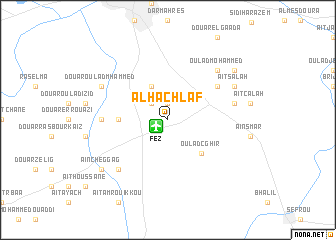 map of Al Hachlaf