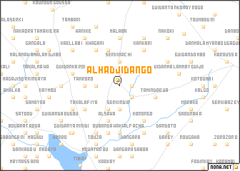 map of Alhadji Dango