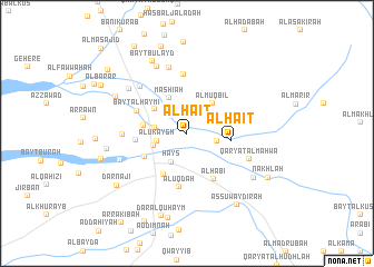 map of Al Ḩāʼiţ