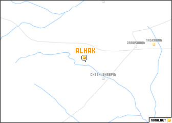 map of Alhāk