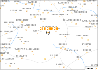 map of Al Ḩammām