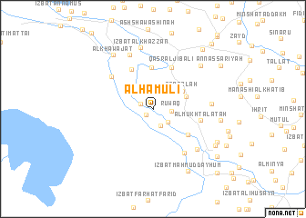 map of Al Ḩāmūlī