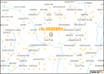 map of Al Ḩaqabah