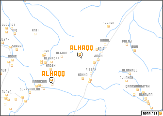 map of Al Ḩaqq