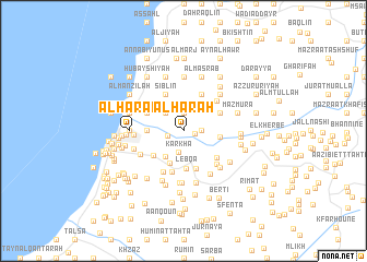 map of Al Ḩārah