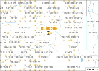 map of Al Ḩārah