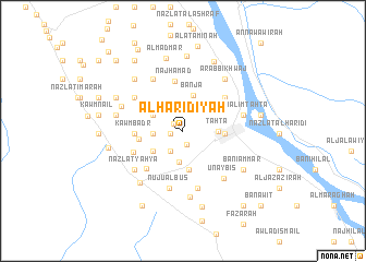 map of Al Ḩarīdīyah