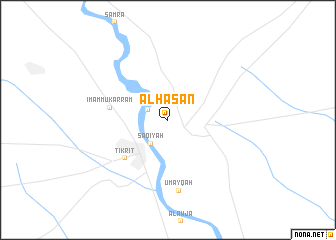 map of Āl Ḩasan