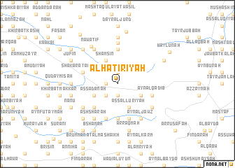 map of Al Ḩāţirīyah